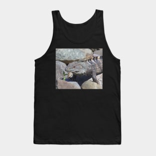 Female Green Iguana Tank Top